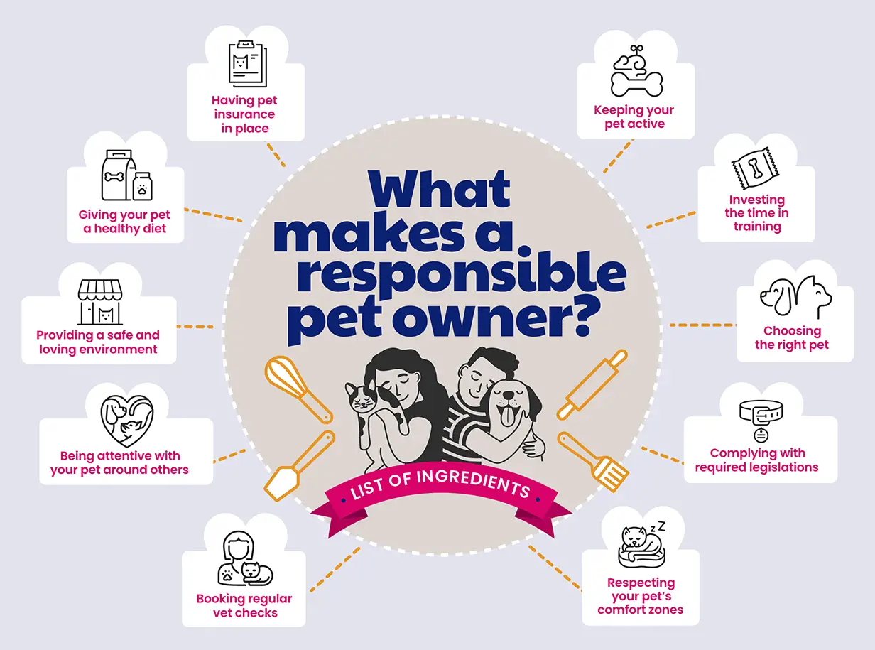 Responsible Pet Owner Info Graphic